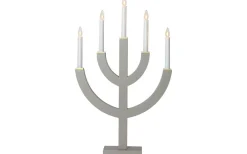 Visa Alla Adventsljusstakar|Adventsljusstakar 31-60 Cm<Star Trading Anno Adventsljusstake 59cm Grå