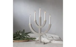 Visa Alla Adventsljusstakar|Adventsljusstakar 31-60 Cm<Star Trading Anno Adventsljusstake 59cm Grå