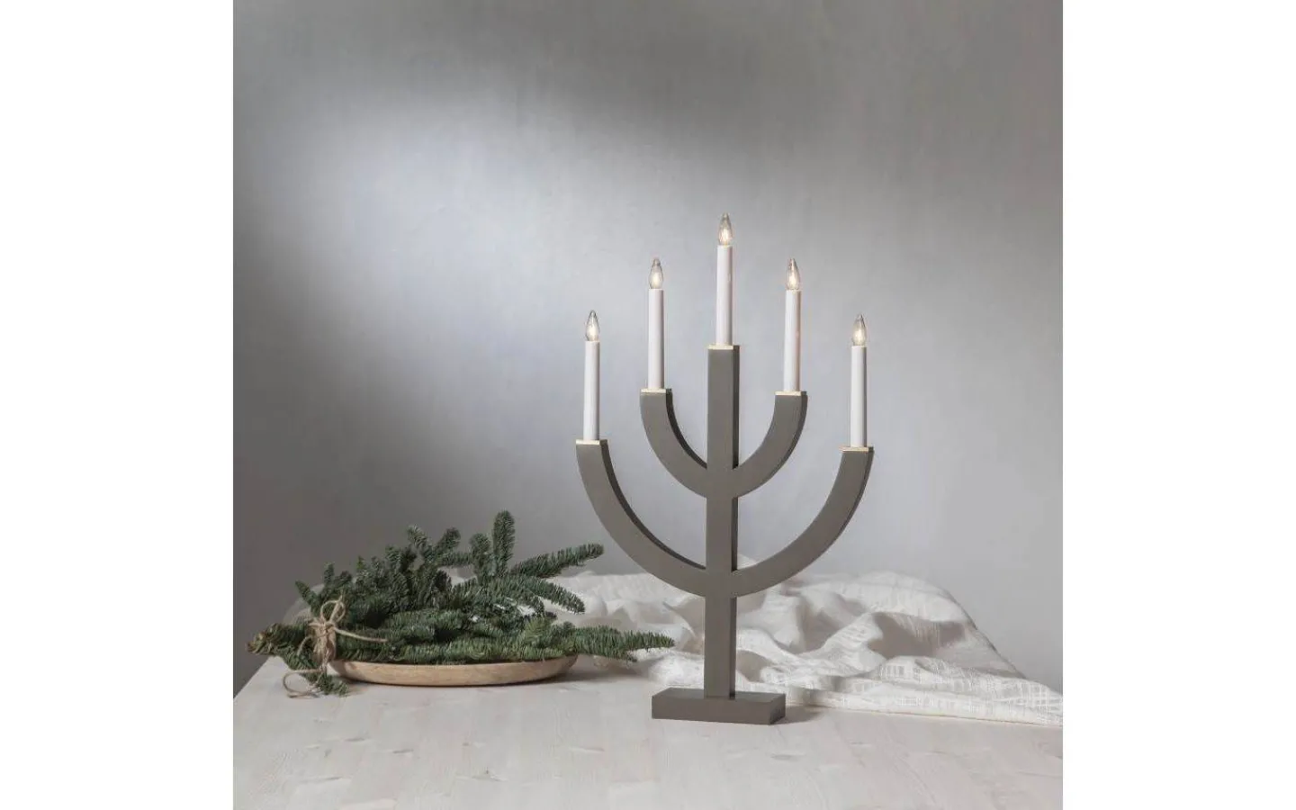 Visa Alla Adventsljusstakar|Adventsljusstakar 31-60 Cm<Star Trading Anno Adventsljusstake 59cm Mullvad