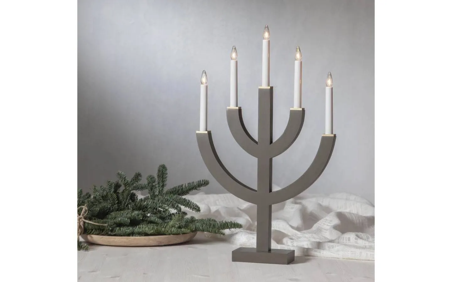 Visa Alla Adventsljusstakar|Adventsljusstakar 31-60 Cm<Star Trading Anno Adventsljusstake 59cm Mullvad