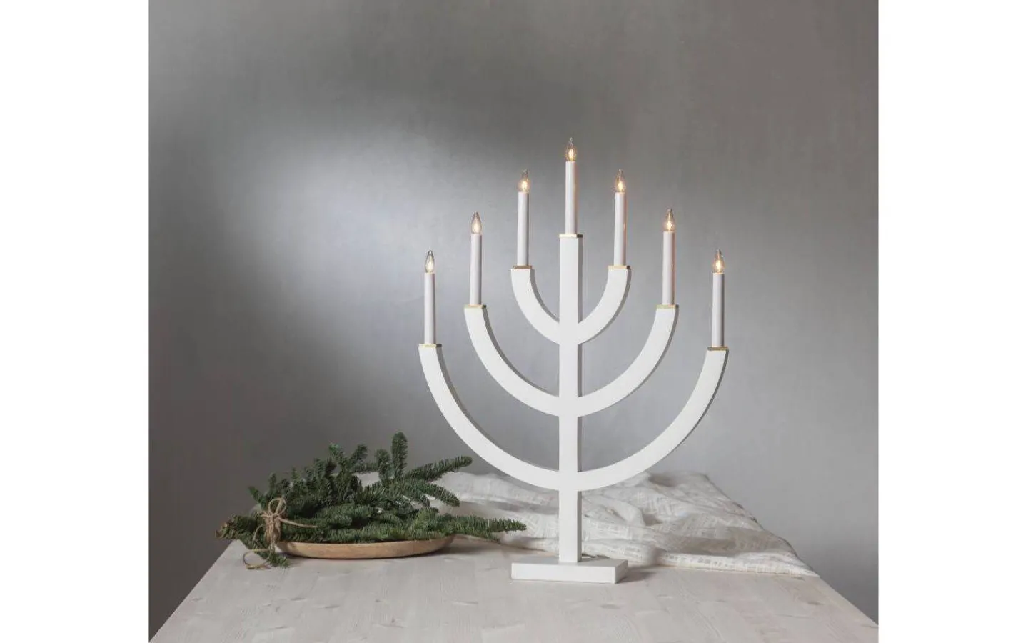 Star Trading Anno Adventsljusstake Vit 71cm* Visa Alla Adventsljusstakar|Adventsljusstakar 61-120 Cm