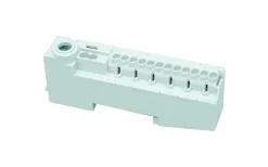 Malmbergs Anslutningsplint med snabbanslutning, Grå* Normkomponenter