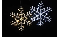 Star Trading Antartica Snöflinga LED 40cm Kallvit IP44* Julpynt Utomhus