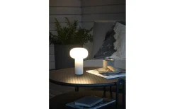 Konstsmide Antibes Uppladdningsbar Bordslampa LED RGB+CCT Vit IP54* Uppladdningsbara Lampor Utomhus|Uppladdningsbara Lampor Utomhus