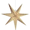 Antique Julstjärna 60cm Guld