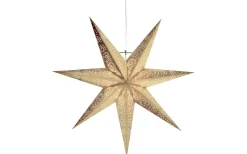 Antique Julstjärna 60cm Guld