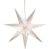 Star Trading Antique Julstjärna 60cm Vit* Visa Alla Julstjärnor|Julstjärnor Med Sladd