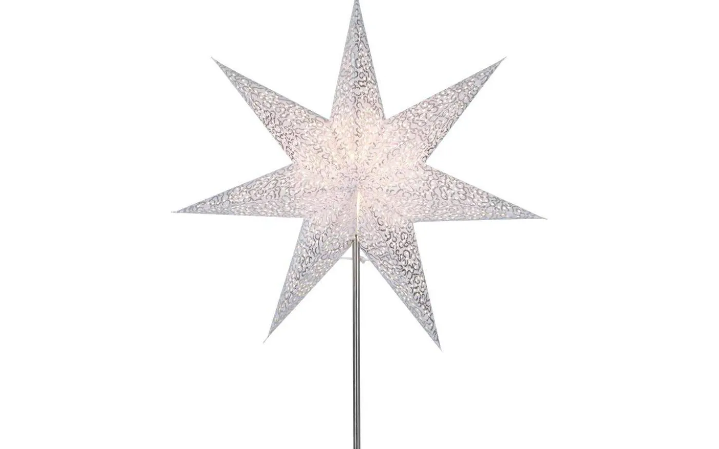 Antique Pappstjärna 48cm Vit