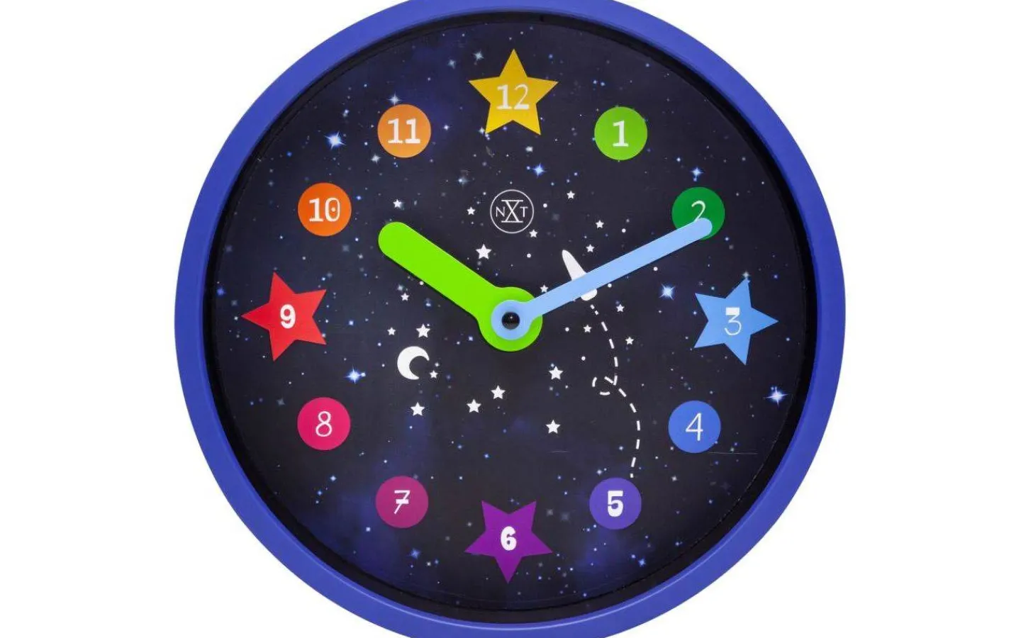 NeXtime Apollo Väggklocka Ø26cm Rymd* Väggklockor