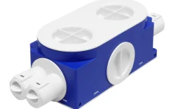 Förläggningsmaterial<Malmbergs Apparatdosa Twistline, Dubbeldosa, stuts 4x16/20