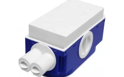 Förläggningsmaterial<Malmbergs Apparatdosa Twistline, Dubbeldosa, Djup, stuts 4x16/20