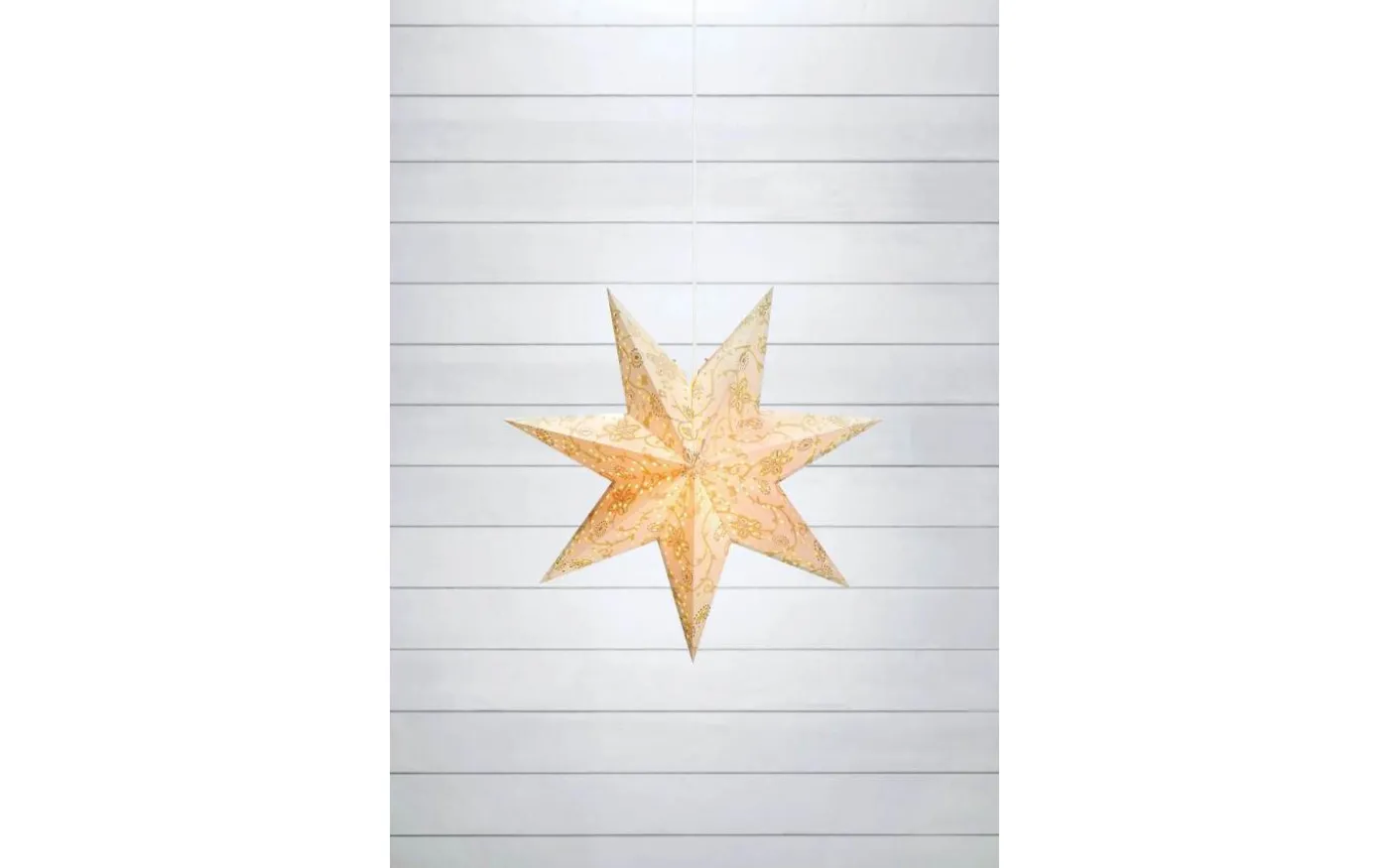 Aratorp Julstjärna 45cm Offwhite