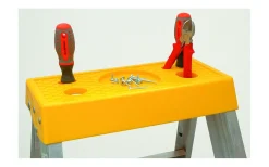 Malmbergs Arbetstrappstege med verktygshylla, 7 steg* Verktyg Och Arbetskläder