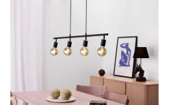 Cottex Arc Taklampa 88cm 4L Svart* Kök & Matplats|Avlånga Taklampor