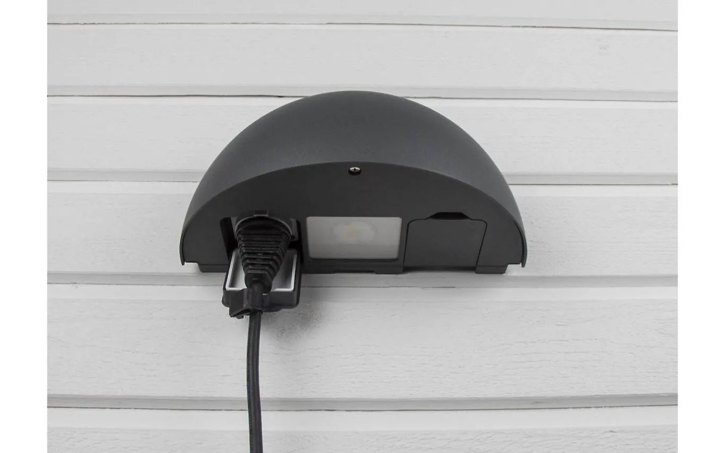 Upp Eller Nedljus Lampor|Vägglampor Utomhus<Hidealite Arc Vägglampa med uttag LED 3000K 7W Antracit IP54