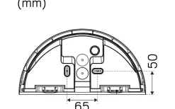 Upp Eller Nedljus Lampor|Vägglampor Utomhus<Hidealite Arc Vägglampa med uttag LED 3000K 7W Antracit IP54