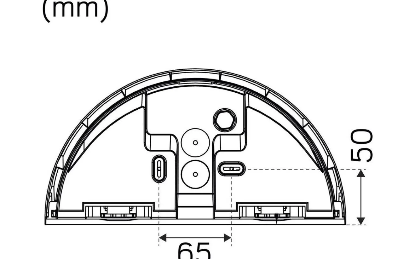 Upp Eller Nedljus Lampor|Vägglampor Utomhus<Hidealite Arc Vägglampa med uttag LED 3000K 7W Antracit IP54