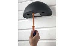 Upp Eller Nedljus Lampor|Vägglampor Utomhus<Hidealite Arc Vägglampa med uttag LED 3000K 7W Antracit IP54