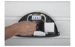 Upp Eller Nedljus Lampor|Vägglampor Utomhus<Hidealite Arc Vägglampa med uttag LED 3000K 7W Antracit IP54