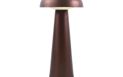Design for the people Arcello Uppladdningsbar Bordslampa 25cm Bränd Mässing IP54* Uppladdningsbara Lampor Utomhus|Uppladdningsbara Lampor Utomhus
