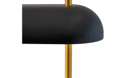 Dyberg Larsen Arch Skrivbordslampa 36cm Mattsvart/Mässing* Skrivbordslampor