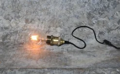 Archaic Pendel med ring och 3,5m Textilkabel