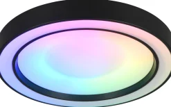 Arco Plafond LED 40cm mattsvart RGBW