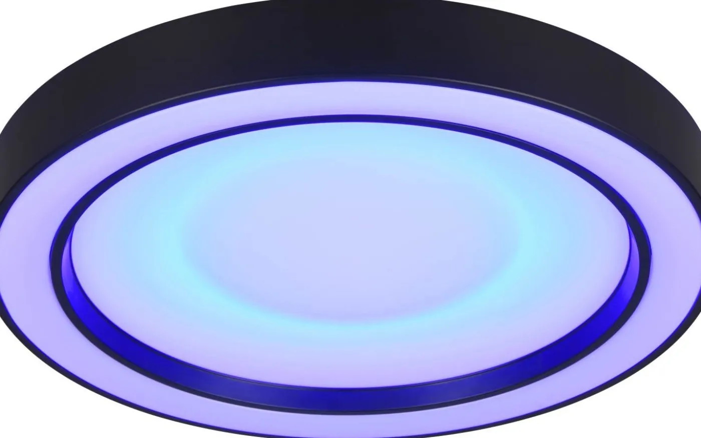 Arco Plafond LED 40cm mattsvart RGBW
