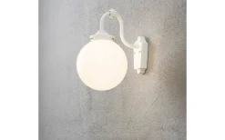 Vägglyktor<Konstsmide Arcturus Vägglampa Ned Vit IP23