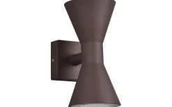 Trio Lighting Ardas Vägglampa 2-delad GU10 rustik IP44* Upp & Nedljus Lampor