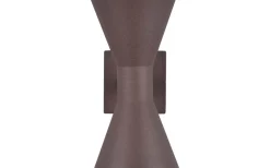 Trio Lighting Ardas Vägglampa 2-delad GU10 rustik IP44* Upp & Nedljus Lampor