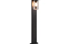 Pollare & Grindlyktor<Trio Lighting Ardila Pollare 100cm E27 mattsvart skymningssensor IP44