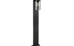 Pollare & Grindlyktor<Trio Lighting Ardila Pollare 100cm E27 mattsvart skymningssensor IP44