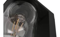 Ardila Pollare 65cm E27 mattsvart skymningssensor IP44