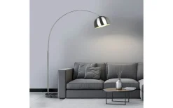 Trio Lighting Argentina Golvlampa E27 borstat stål* Golvlampor|Golvläslampor