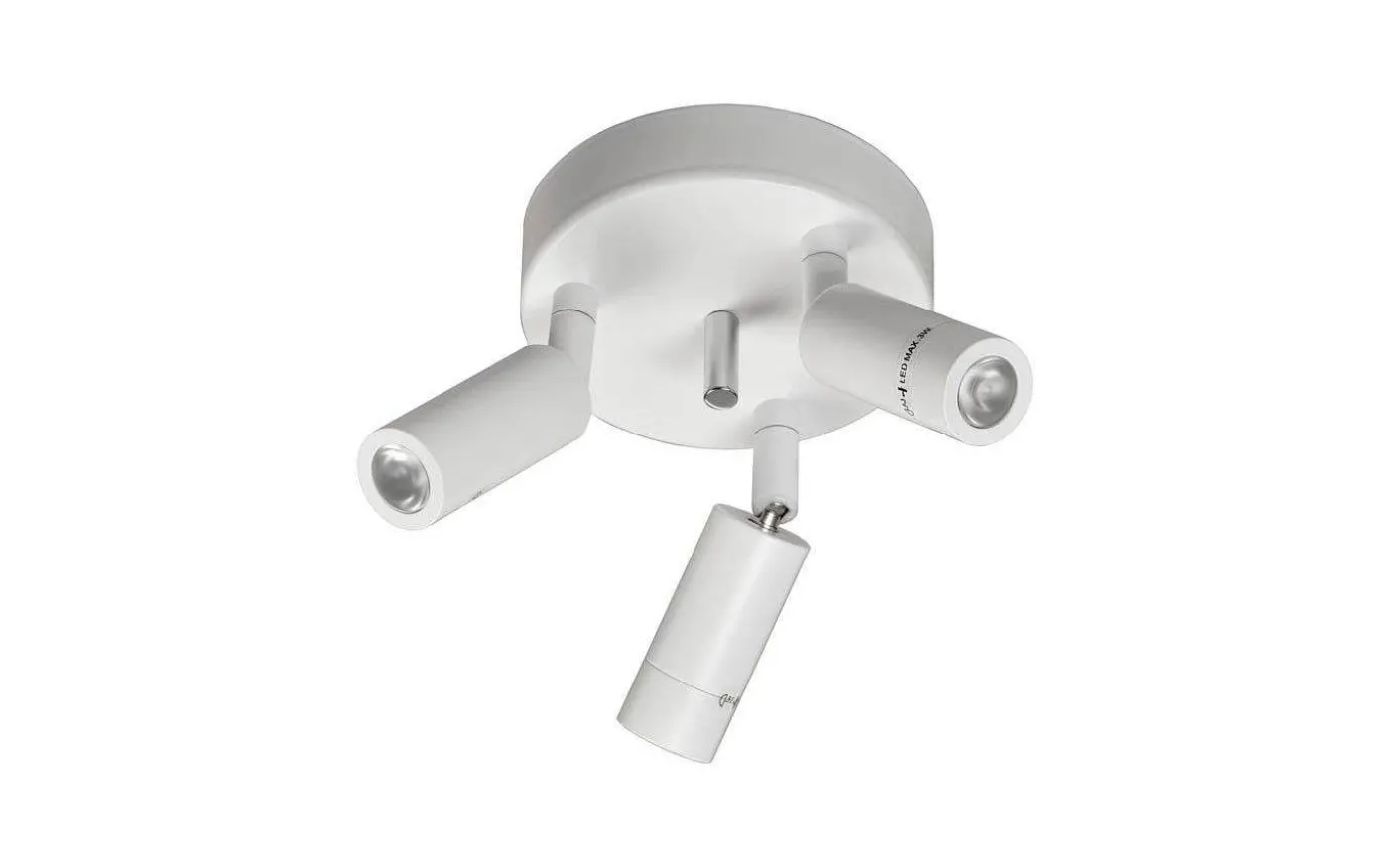 Arholma Takspotlight 12cm LED 3x3W 2700K Vit