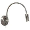 ArmaturHantverk Arholma Vägglampa LED 3W 2700K Nickel* Läslampor