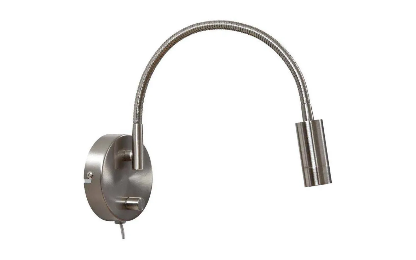 ArmaturHantverk Arholma Vägglampa LED 3W 2700K Nickel* Läslampor