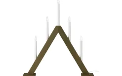 Markslojd Ariele Adventsljusstake 53cm Mörkbrun* Visa Alla Adventsljusstakar|Adventsljusstakar 31-60 Cm