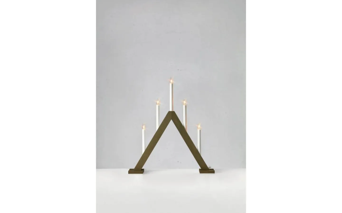 Markslojd Ariele Adventsljusstake 53cm Mörkbrun* Visa Alla Adventsljusstakar|Adventsljusstakar 31-60 Cm