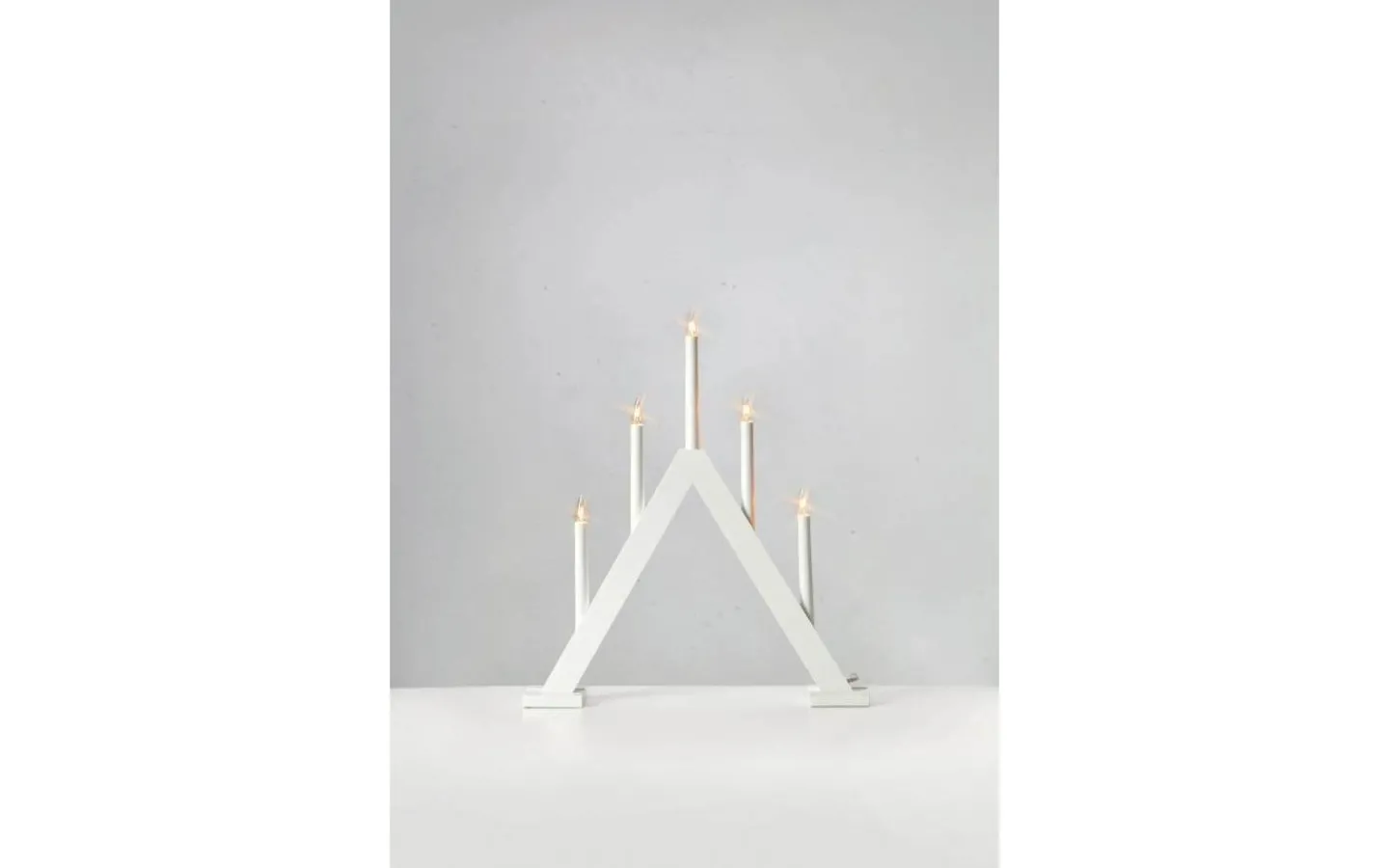 Markslojd Ariele Adventsljusstake 53cm Vit* Visa Alla Adventsljusstakar|Adventsljusstakar 31-60 Cm