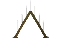 Ariele Adventsljusstake 7L 62cm Mörkbrun Bets