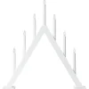 Markslojd Ariele Adventsljusstake 7L 62cm Vit* Visa Alla Adventsljusstakar|Adventsljusstakar 61-120 Cm