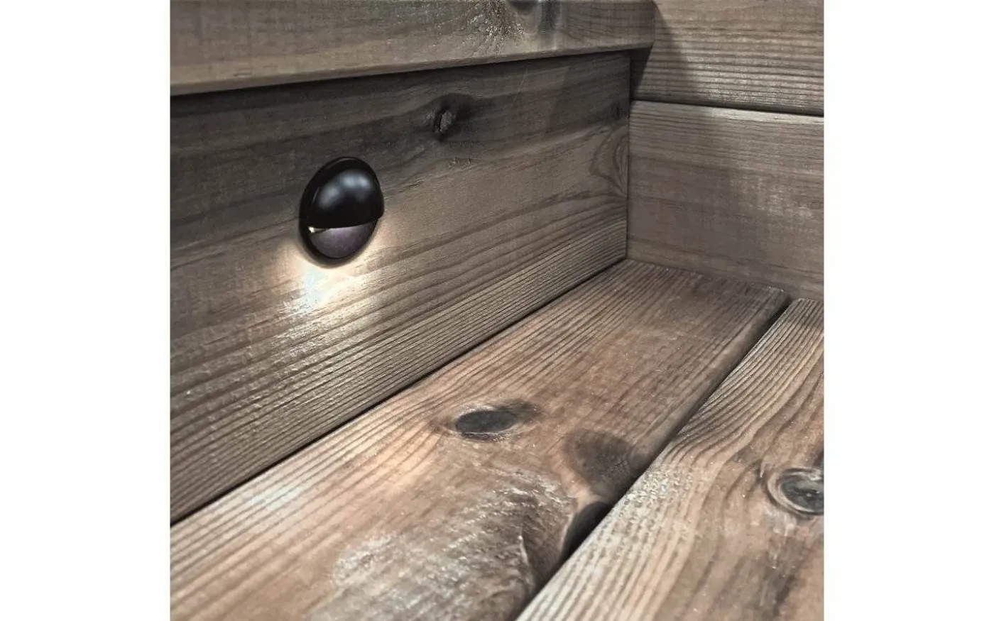 Aries Svart Spotlight LED 3000K 10lm 0,5W 4-pack Lightson