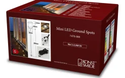 Arne Decklight LED 3-Pack Extension 3000K 5lm 3x0,36W 12V System Konstsmide