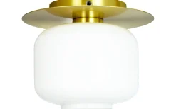 Arp Plafond 25cm Opal/Mässing