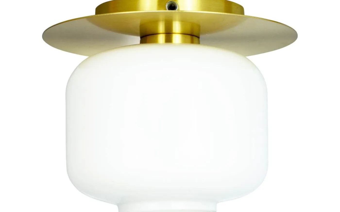 Arp Plafond 25cm Opal/Mässing