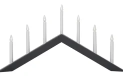 Star Trading Arrow Adventsljusstake Grå 36cm* Visa Alla Adventsljusstakar|Adventsljusstakar 31-60 Cm