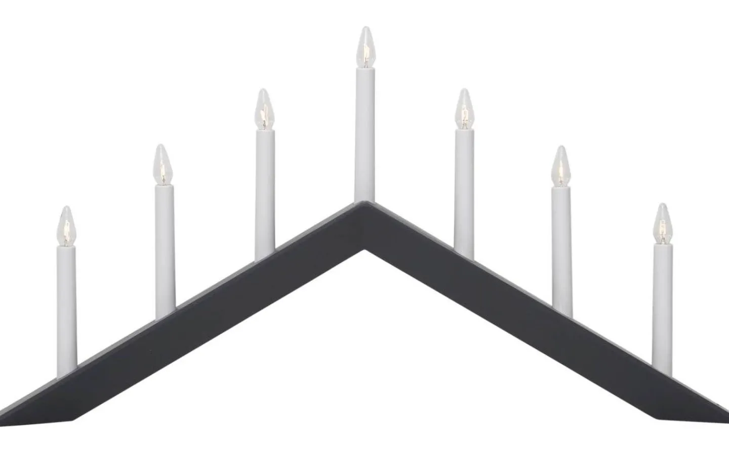 Star Trading Arrow Adventsljusstake Grå 36cm* Visa Alla Adventsljusstakar|Adventsljusstakar 31-60 Cm