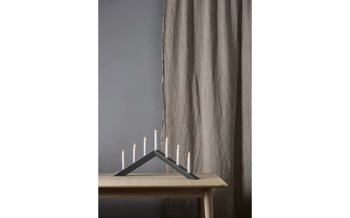 Star Trading Arrow Adventsljusstake Grå 36cm* Visa Alla Adventsljusstakar|Adventsljusstakar 31-60 Cm